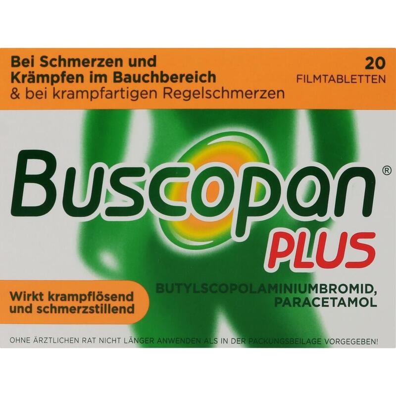 BUSCOPAN plus 10 mg/500 mg Filmtabletten