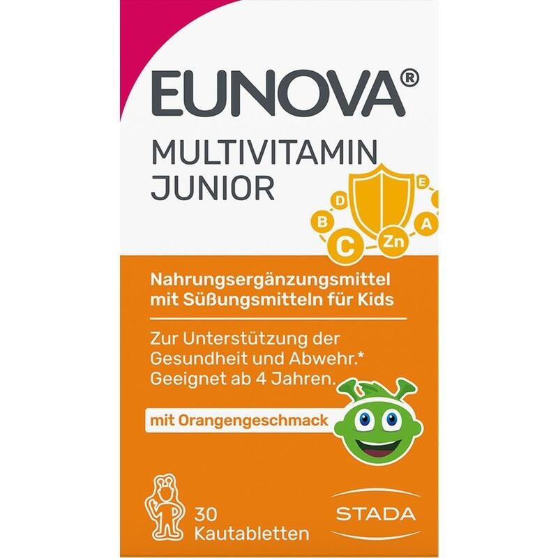 EUNOVA Junior Kautabletten m.Orangengeschmack