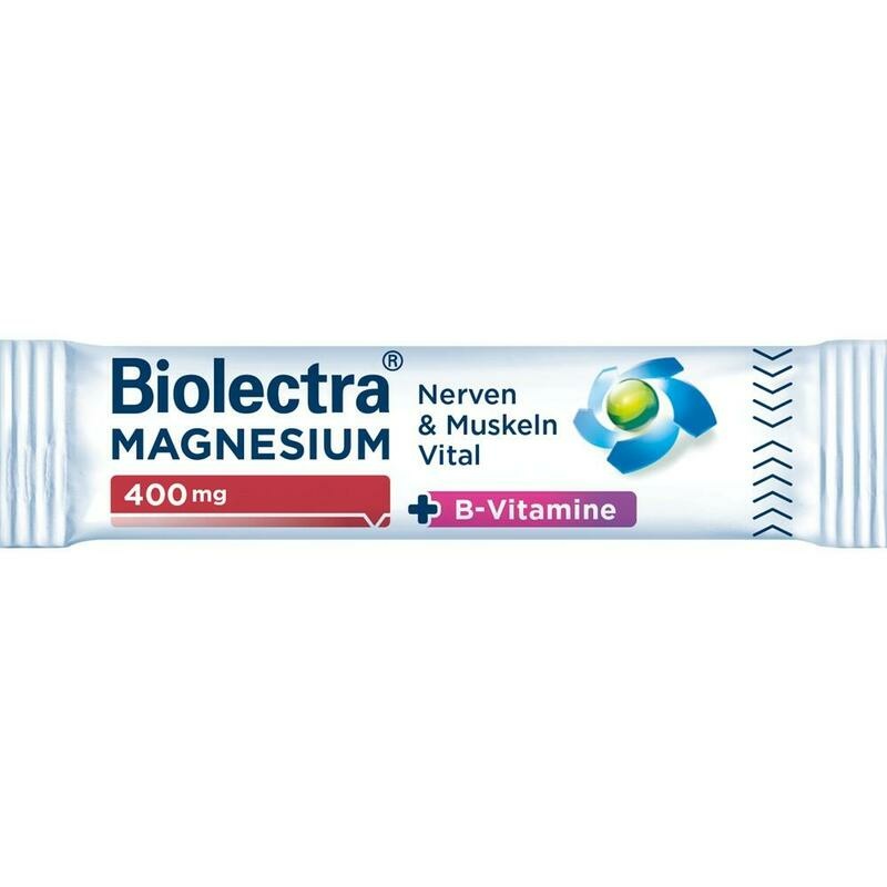 BIOLECTRA Magnesium 400 mg Nerven & Muskeln Vital