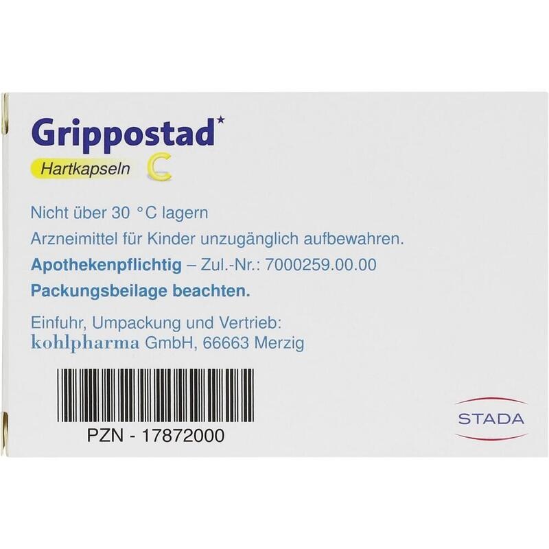 GRIPPOSTAD C Hartkapseln