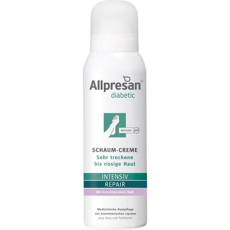 ALLPRESAN diabetic Inten.+Repair m.Urea beruh.Duft