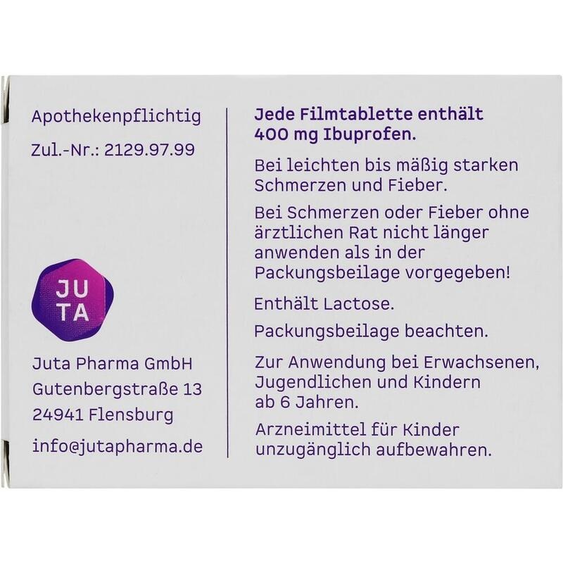 IBUPROFEN akut 400 mg Filmtabletten