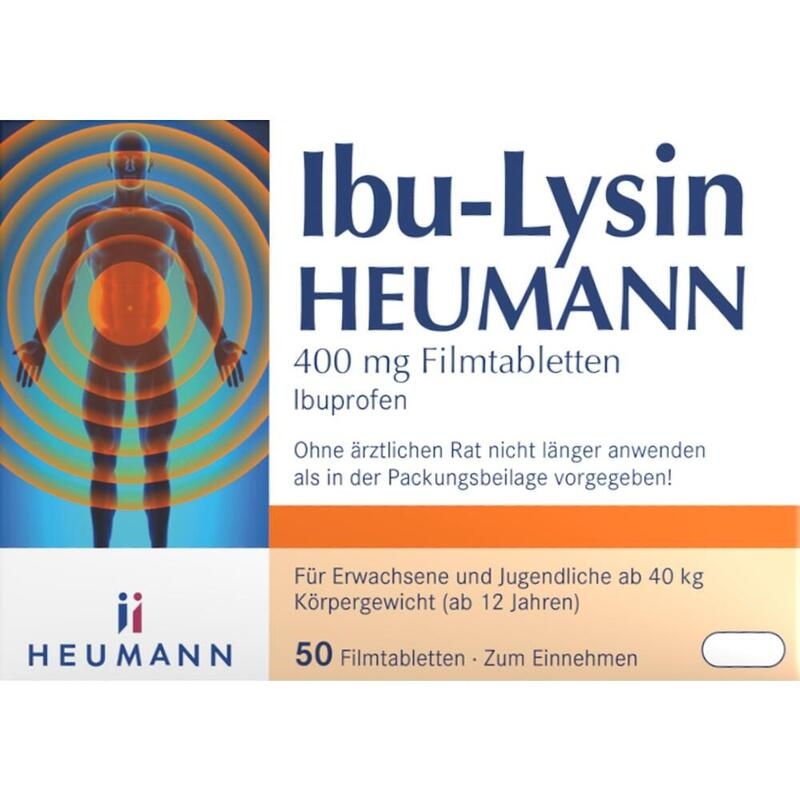 IBU-LYSIN HEUMANN 400 mg Filmtabletten