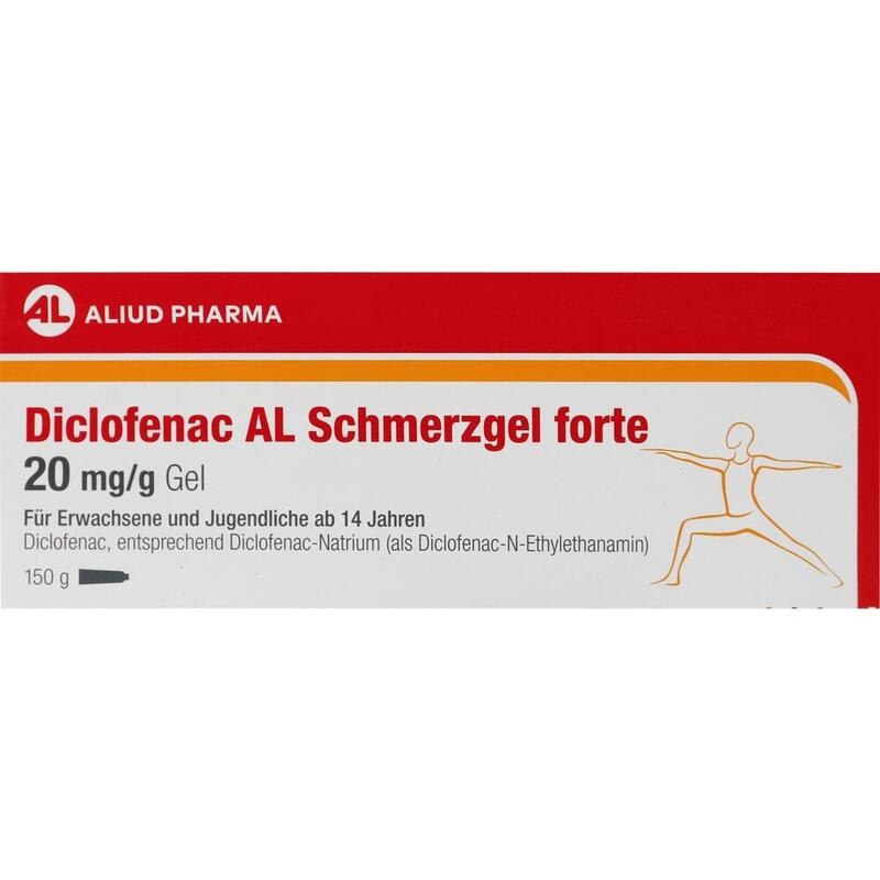 DICLOFENAC AL Schmerzgel forte 20 mg/g