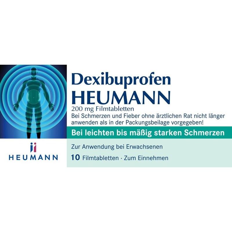 DEXIBUPROFEN HEUMANN 200 mg Filmtabletten