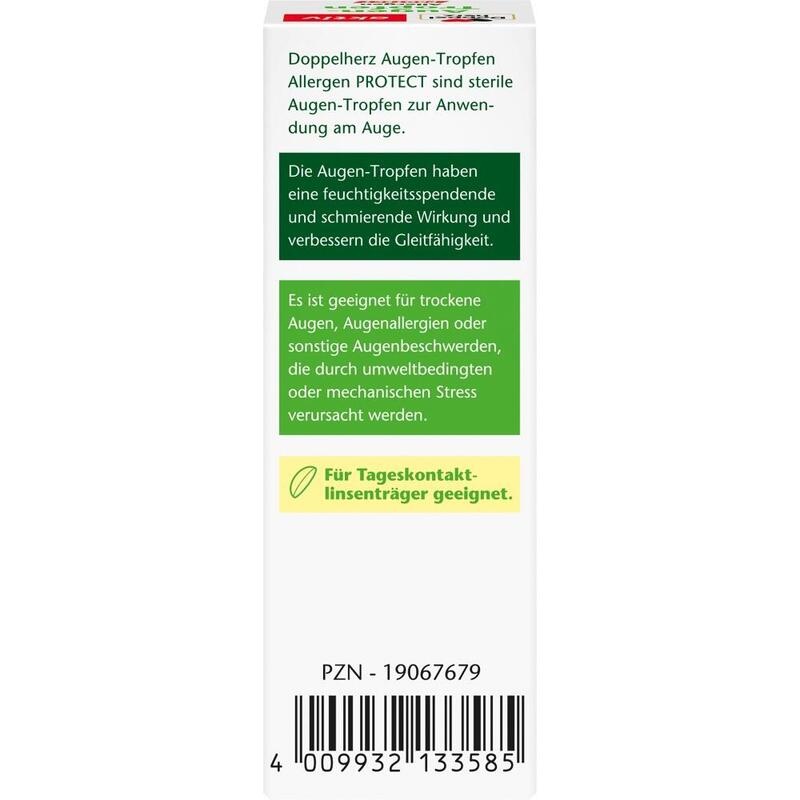 DOPPELHERZ Augen-Tropfen Allergen PROTECT