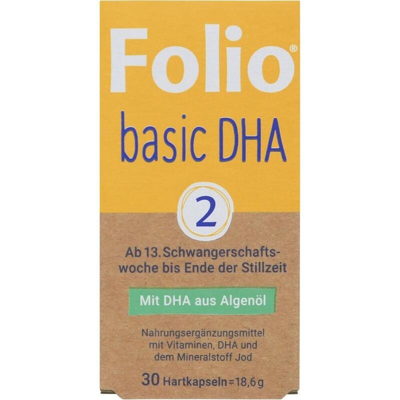 FOLIO 2 basic DHA Hartkapseln