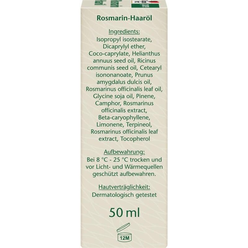 DOPPELHERZ Rosmarin Haaröl pure