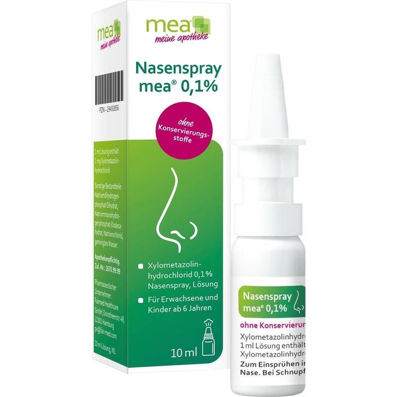NASENSPRAY mea 0,1% ohne Konservierungsstoffe