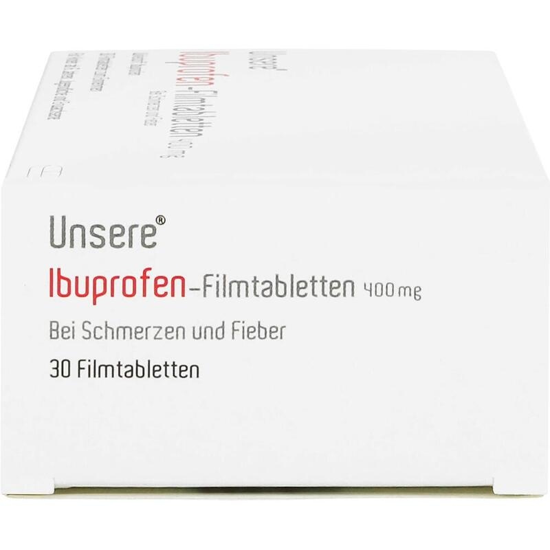 UNSERE Ibuprofen-Filmtabletten 400 mg