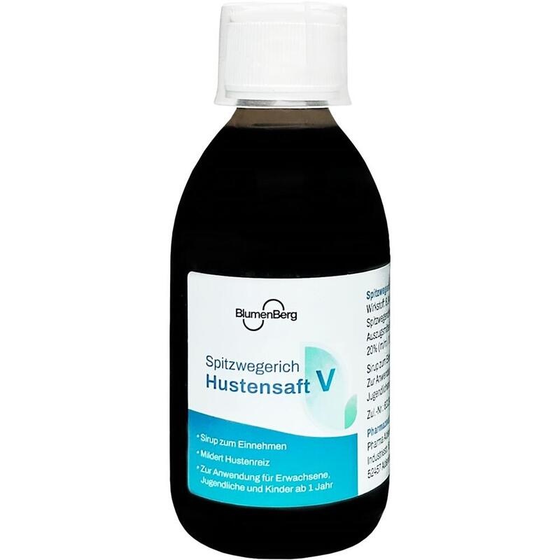 BLUMENBERG Spitzwegerich Hustensaft V Erkältung